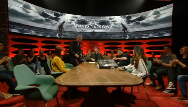David Yarrow's appearance on Belgian talk show Van Gils & Gasten