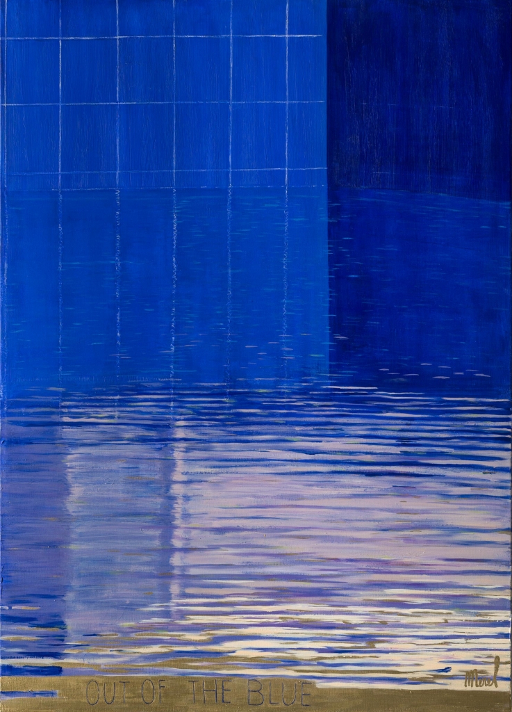 Merel - Out of the blue 100 cm/140 cm - Leonhard's Gallery