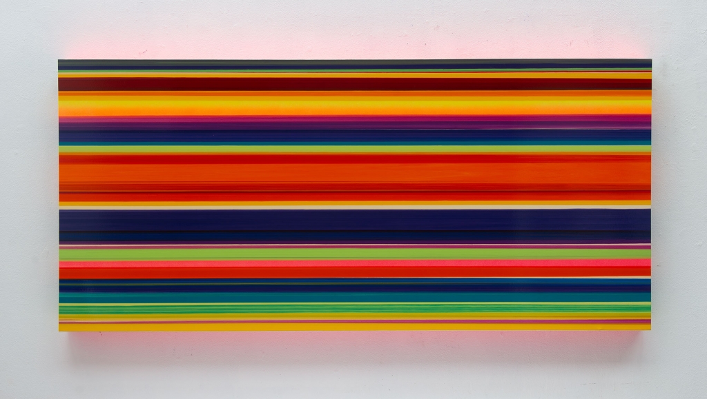 Technicolor Large Panorama Tenere - 110 x 240 x 12 cm - Thierry Feuz - Leonhard's Gallery