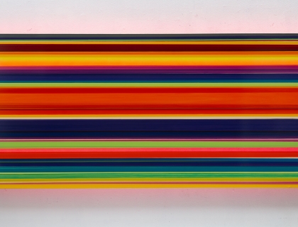 Technicolor Large Panorama Tenere - 110 x 240 x 12 cm - Thierry Feuz - Leonhard's Gallery