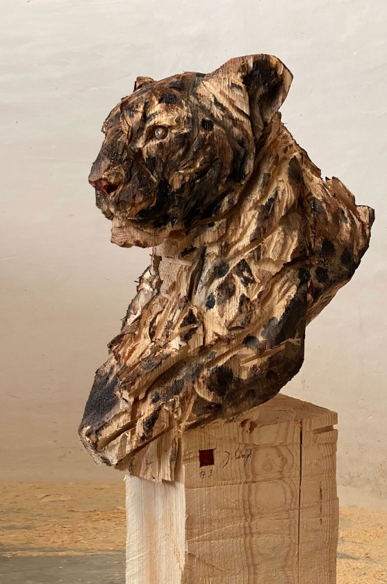Buste de Panther - Jürgen Lingl - Leonhard's Gallery