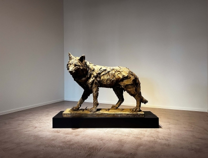 Walking Wolf - Jürgen Lingl - Leonhard's Gallery