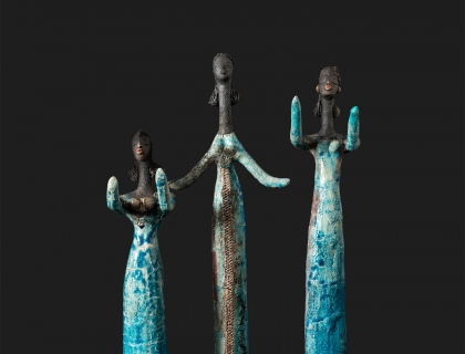 Les trois Graces - Etiyé Dimma Poulsen - Leonhard's Gallery