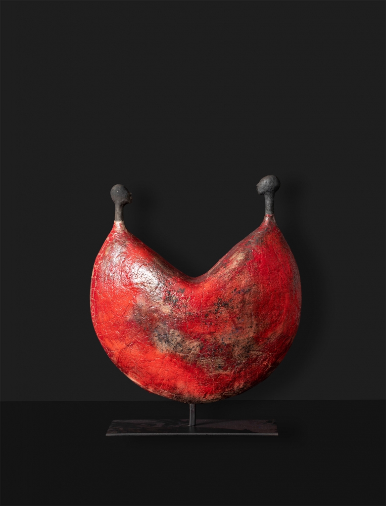Couple rouge - Etiyé Dimma Poulsen - Leonhard's Gallery